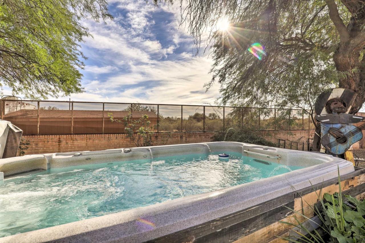 Willa Pet-Friendly Tucson Casita Shared Hot Tub And Porch Zewnętrze zdjęcie