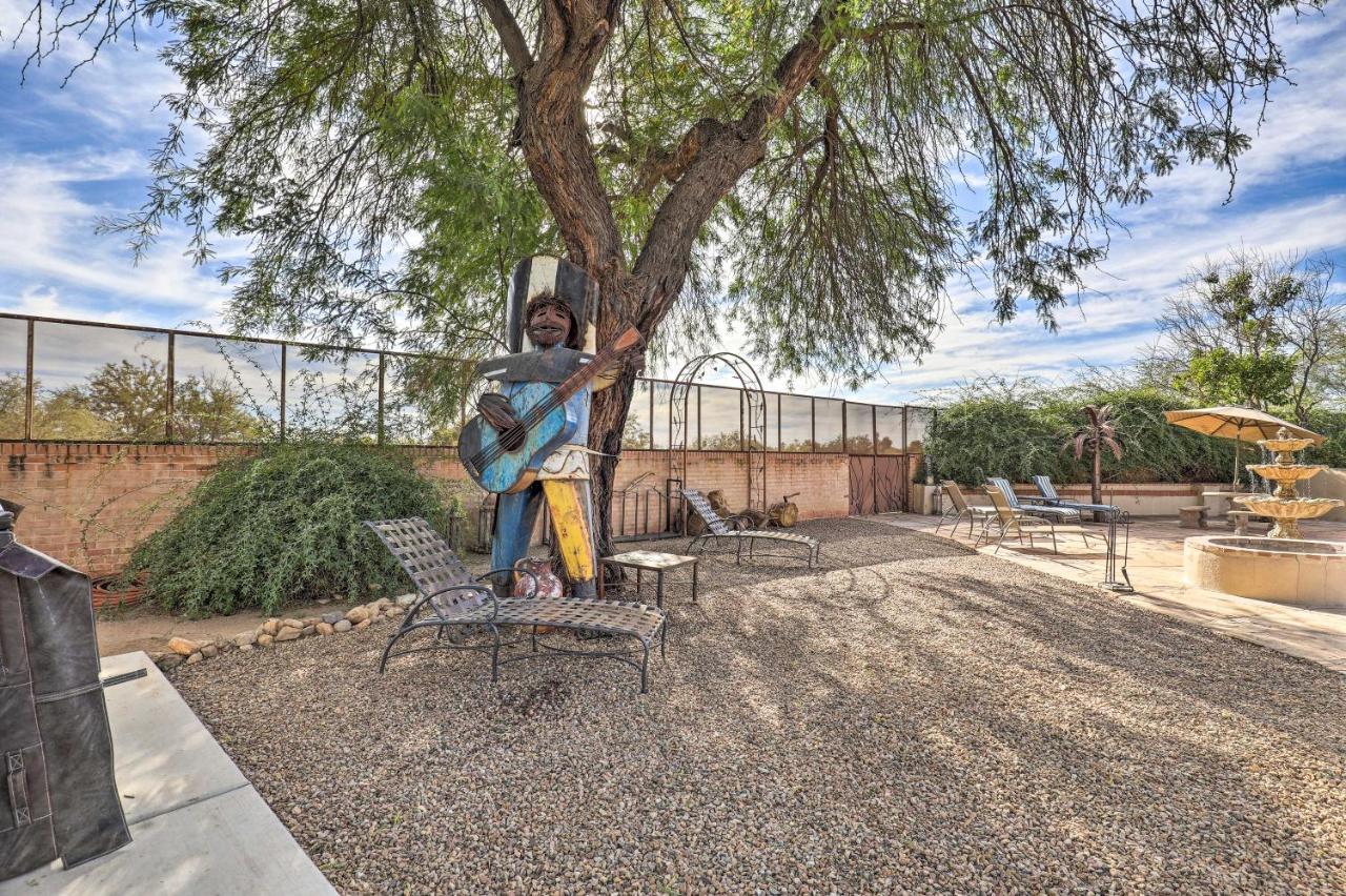 Willa Pet-Friendly Tucson Casita Shared Hot Tub And Porch Zewnętrze zdjęcie